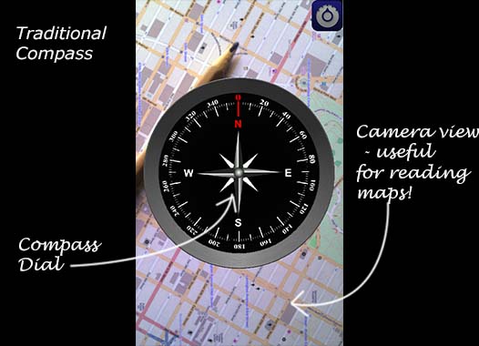 Survey Compass Traditional Dial