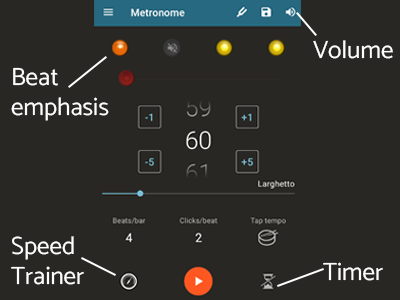 Metronome Settings